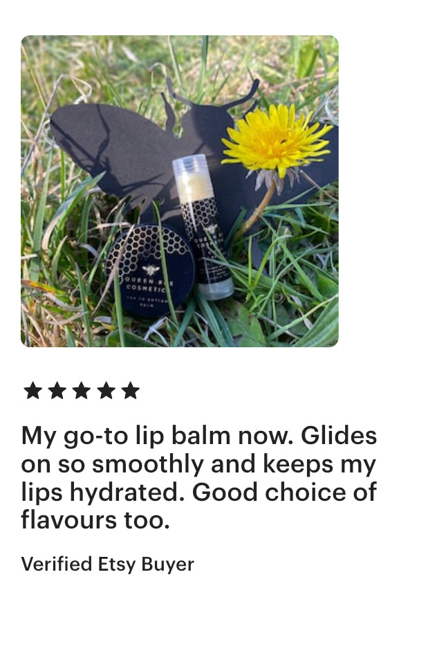 Natural beeswax lip balm, view 5