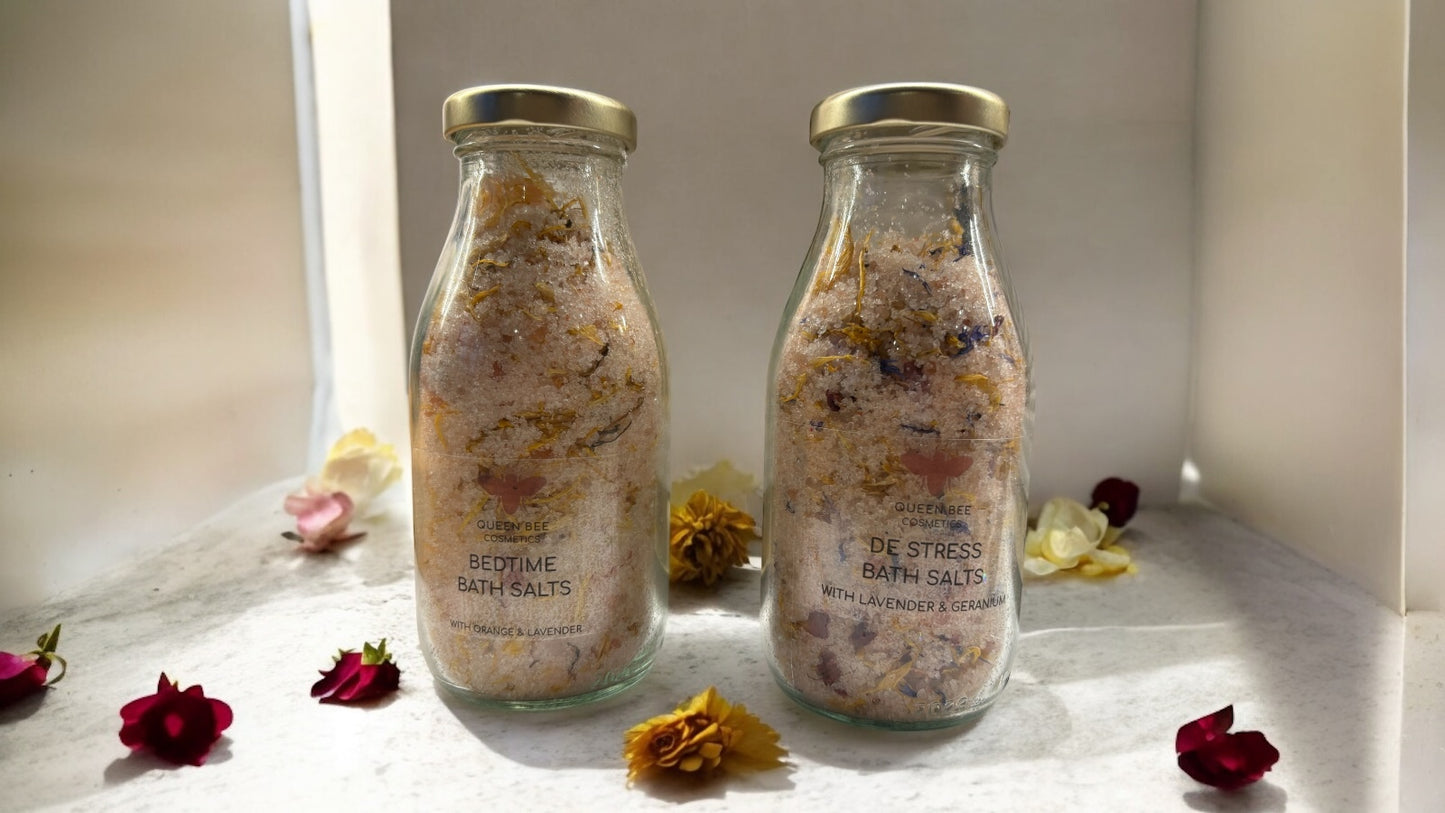 Bath salts - Refresh, Nightime and Eucalyptus for a Natural Bath