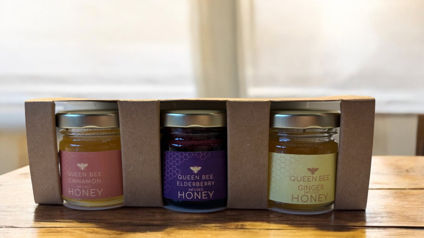 Infused British Honey Gift/Taster pack