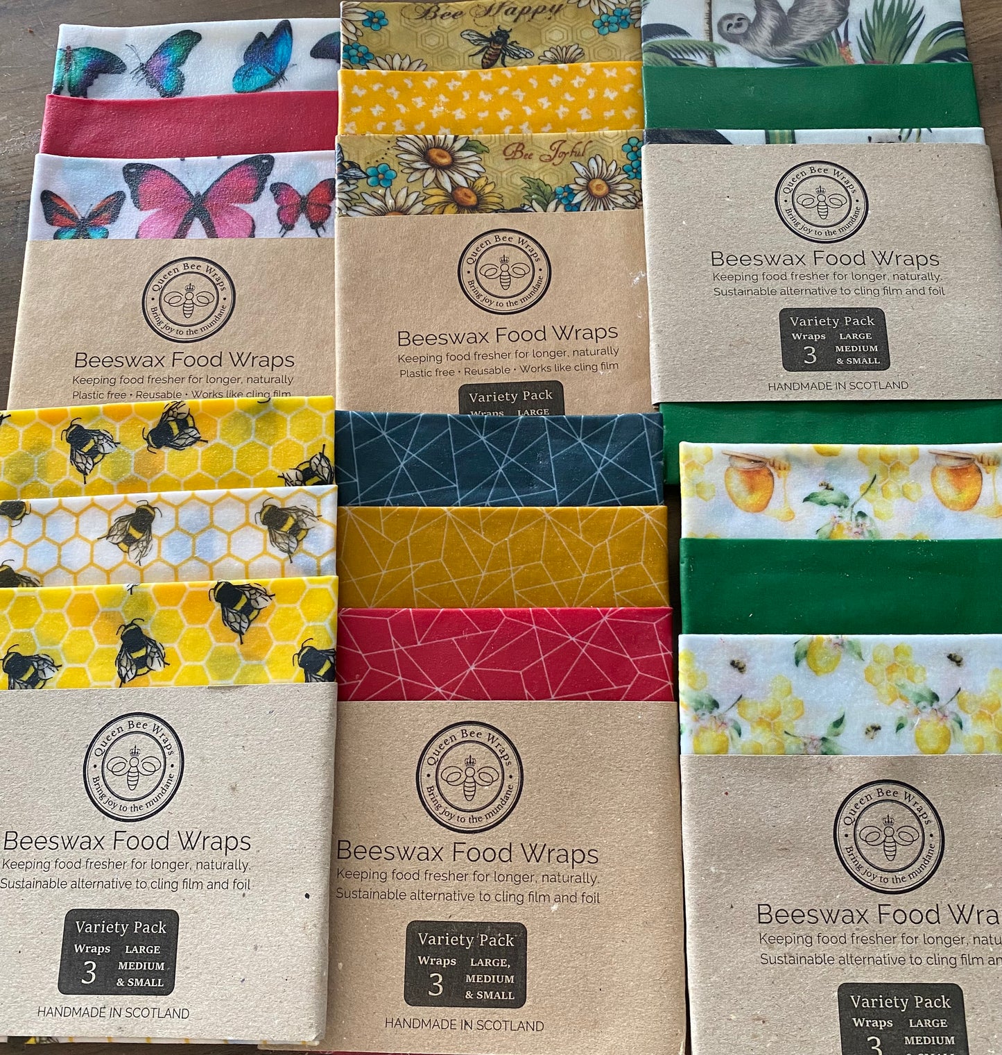 Beeswax wraps