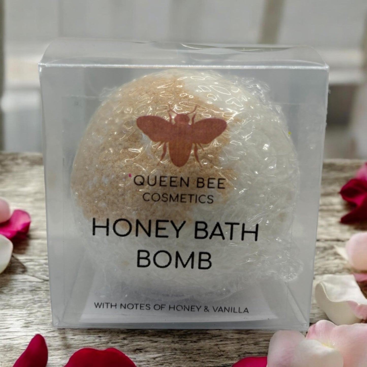 Bath Bomb, honey scented, gift, fizz, stocking filler, Christmas, for her, him, secret Santa