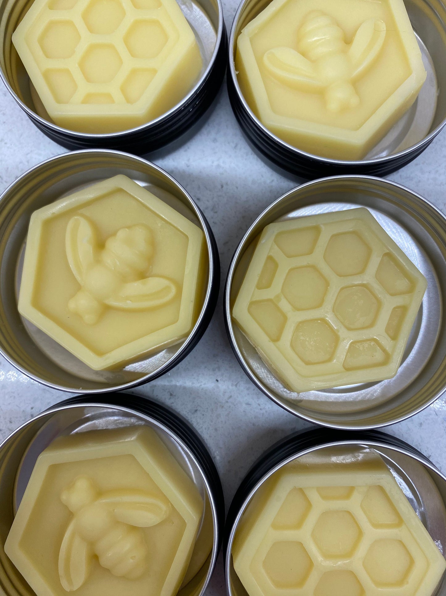 Honey Bee Gift Set, Natural Balms, Beeswax Candle and Wax Melts