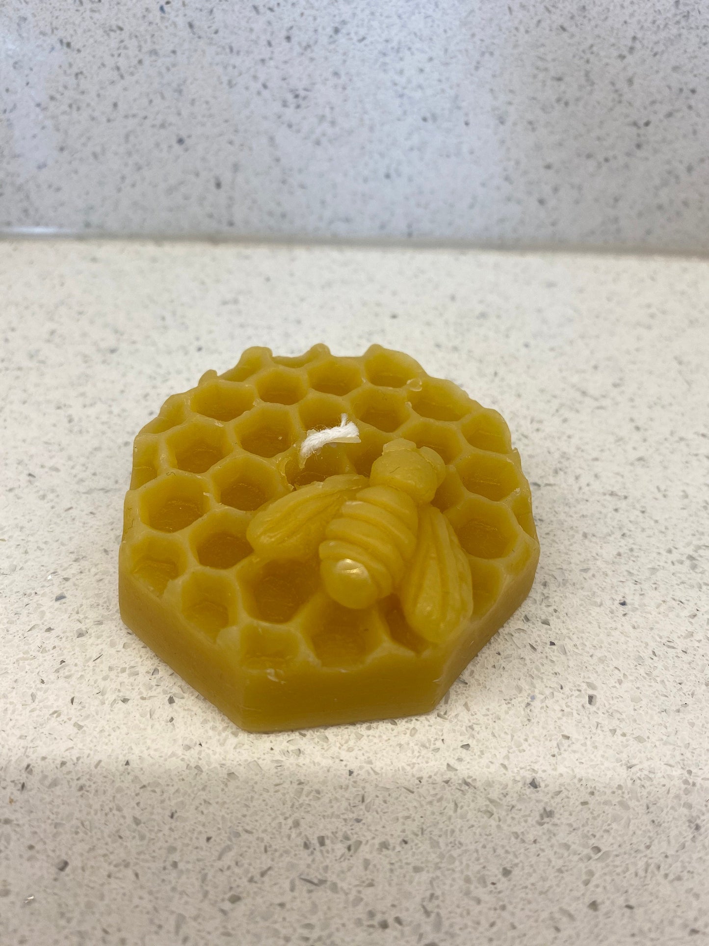 Beeswax candle